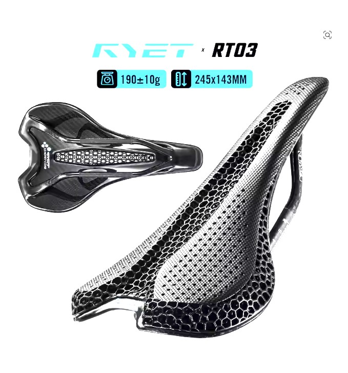 RYET 3D Carbon Sattel