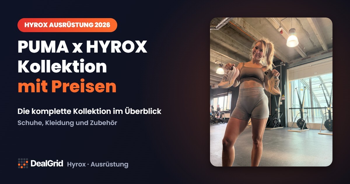 Hyrox Ausrüstung 2026: PUMA x HYROX Kollektion mit Preisen