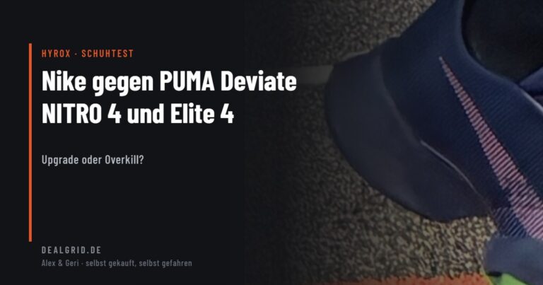 Hyrox Schuh Vergleich Nike PUMA Deviate NITRO