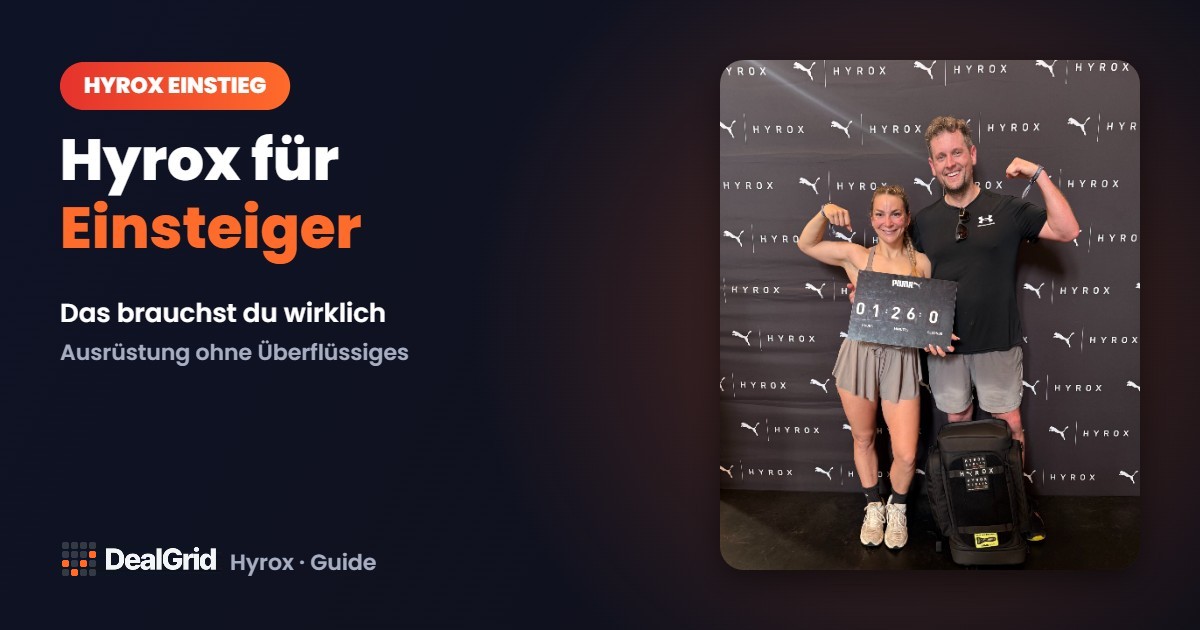 Hyrox für Einsteiger 2026: Das brauchst du wirklich