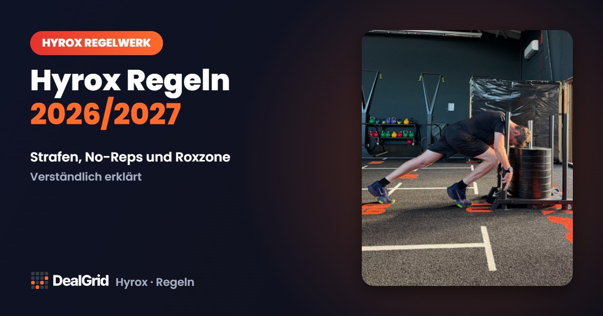Hyrox Regeln 2026/2027: Strafen, No-Reps und die Roxzone verständlich erklärt
