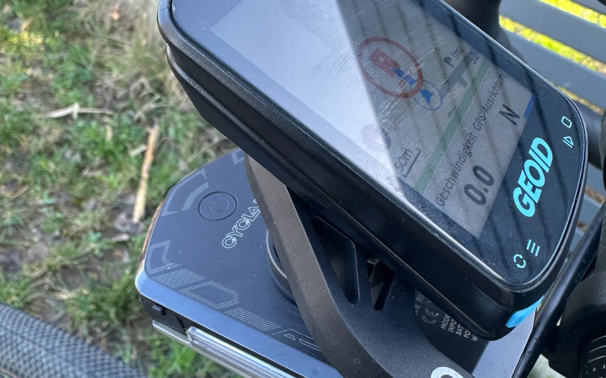 GEOID CC700 Pro am Lenker des ROSE Backroad, eigenes Foto